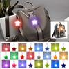 13pc Star Reflective Strip Schoolbag Reflective Pendant Reflective Strip
