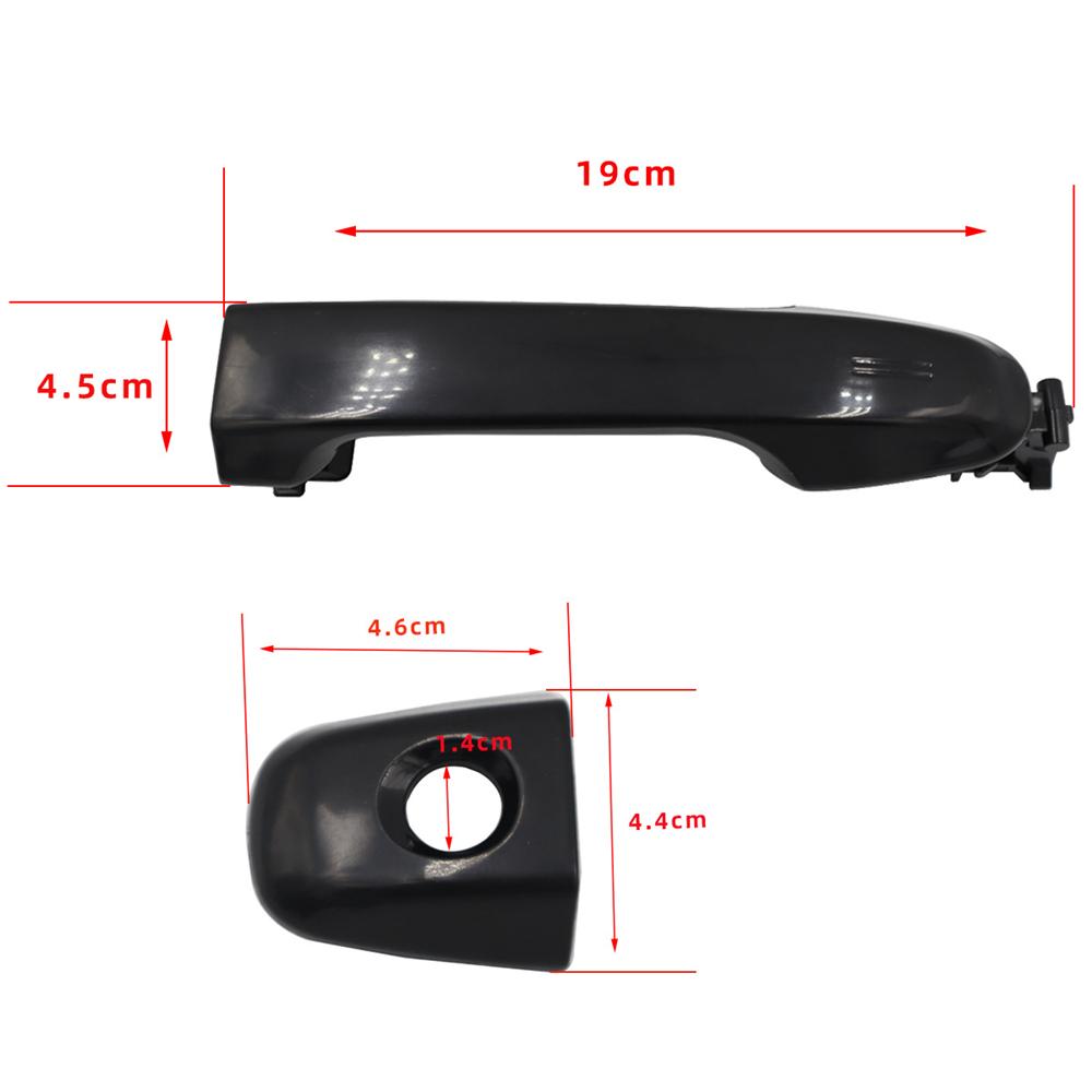 Front Left/Right Exterior Door Handle For 2012-17 Toyota Camry W/o Keyless Entry