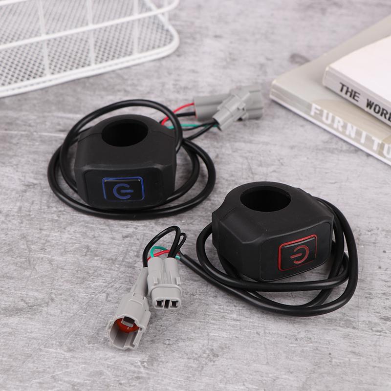 Motorcycle Headlight Switch Modified Control Led Light 22Mm For Surron Light Bee X / S For Talaria Sting Electric Bike Parts