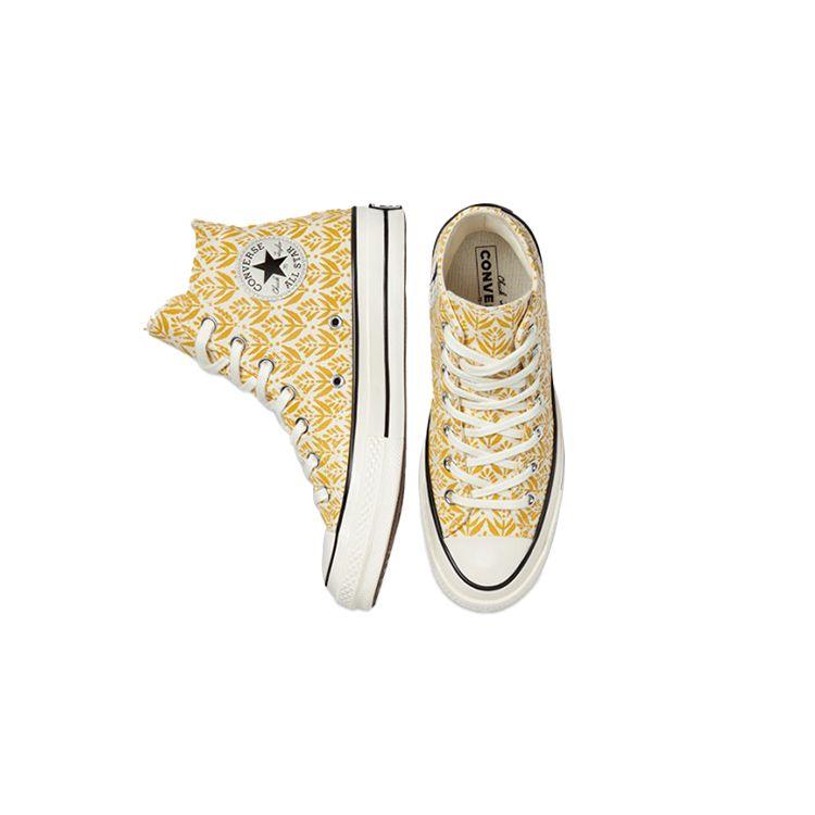 Converse Chuck 70 High Summer Spirit - Gold Dart Women Sneakers Yellow Egret Black 571920C
