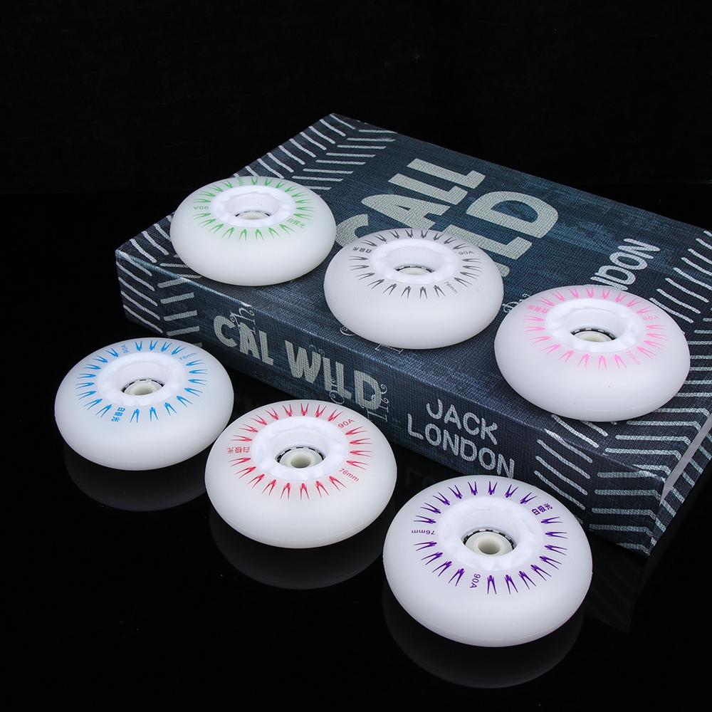 Kids 70mm 68mm 64mm 60mm 62mm 80mm 76mm 72mm Flash Wheel Roller Wheels Parts Outdoor Inline Skates