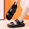 Fashion Kidmi Summer Women Sandals Couple Home Slippers Non-slip Breathability Thick Sole Home Womens Shoes Outdoor Soft Sole Sandals