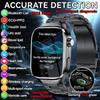 2025 New Uric Acid Blood Lipids Smart Watch Men ECG+PPG Blood Pressure Blood Oxygen Bluetooth Call Health Smartwatchs for IOS Android