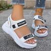 2025 New Women Sandals Casual Heightening Slope High Heels Sports Shoes Women Summer Trend Platform Wedge Beach Ladies Sandals