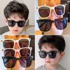 Trendy Kids Sunglasses Outdoor Square Frame UV400 Baby Shades Travel Goggle Children Eyewear for Toddler Boys and Girls
