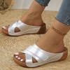 Women Sandals Wedge Heels Sandals Summer New Woman Lightweight Slippers Summer Elegant Female Heeled Shoes Wedges Footwear