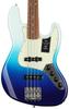 Fender Mexican Electric Bass Player Plus Jazz Pau Ferro Belair Blue with Soft Case Bass®, Fingerboard,