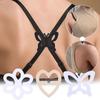 Butterfly/Flower/Heart Shape Women's Bra Anti-Slip Buckle Bra Shoulder Strap Cross Retainer