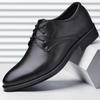 Dress Shoes Man Office Pointed Toe Spring Autumn Social Shoe for Men Clothing Elegant and Classic Leather Casual Party Gentleman