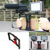 Hand Grip For Smart Phone Video Camera Cage Film Making Rig Smartphone Video Rig Cage Stabilizer