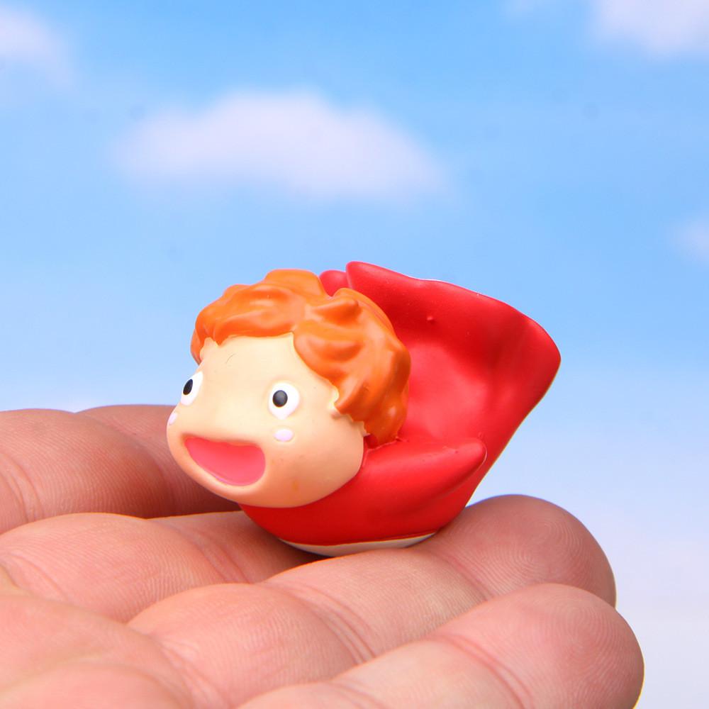 Goldfish Cartoon Ponyo Mini Doll Model Ornament For Decoration Landscape