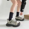 Korean Version of Internet Celebrity Retro Heightening Platform Dad Shoes Women's 2025 New Spring and Autumn Lightweight Versatile Casual Sports Shoes