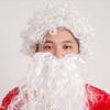 Children Adult Makeup Realistic Cosplay Props Santa Claus Beard White Wig Christmas Accessories