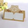 1Set 20Pcs Personalized Lace Wedding Seat Cards - Ideal Reception Decoration & Party Favours