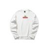 Anta Life Series Long Sleeve Fleece Pullover Sweatshirt Men Tops White 952048729-1