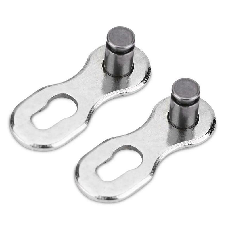 2Pcs Portable Bicycle Chain Master Link Joint Connector 6/8/10 Speed Quick Clip