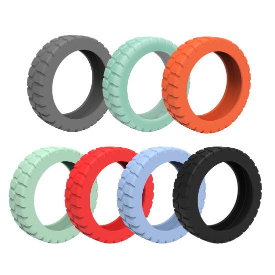 8 шт. Силиконовый чехол на колеса багажа, шумоподавление без царапин, 8-спиннер, колеса для ручной клади, защитный чехол для колес, аксессуары для дорожного багажа