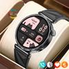 SACOSDING Amoled Screen Women Smart Watches Bluetooth Call Smartwatch Voice Assistant Heart Rate Compass Sport Watch