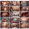 Indoor Window Snowflake Decoration Stage Theme Background Cloth Background Wall Decoration Photo Cloth