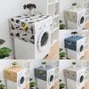 Yousheng Protector with Pocket Geometric Rhombus Washing Machine Refrigerator Dust Cover