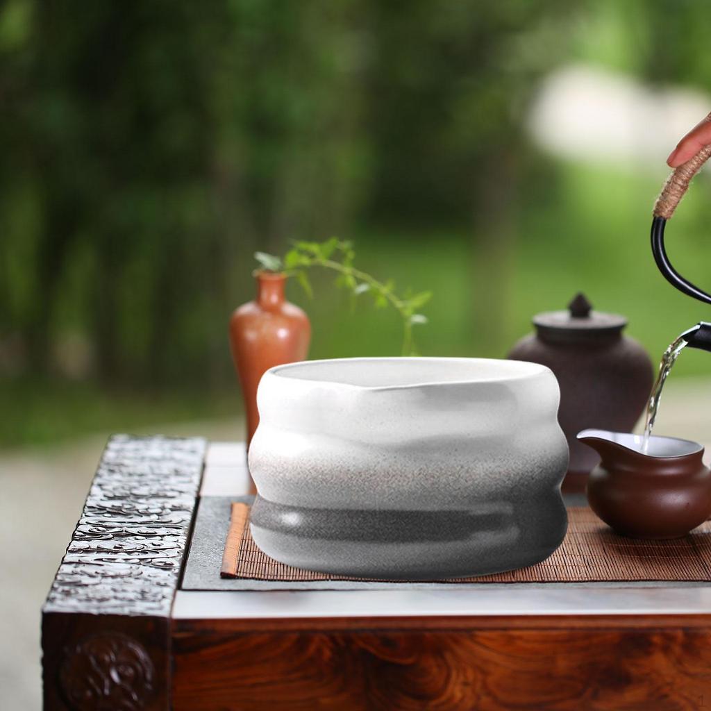 Ceramic Bowl for Matcha Mixing Traditional Utensil Kitchen Use