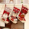 Pendant Gift Bags for Home Christmas Socks Christmas Decorations Candy Socks Christmas Ornament