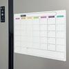 Magnetic Refrigerator Dry Erase Calendar Monthly Planner Whiteboard Record Message Board Memo Pad Kitchen Fridge Decor