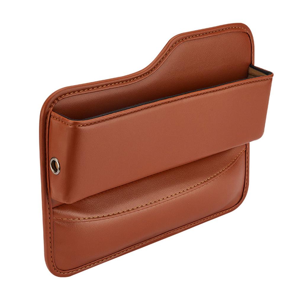 Multifunction Car Seat Gap Organizer Storage Box Leather Universal Crevice Side Storage Pocket Wallet Keys Card Phone Holder