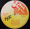 12inch Record RED DRAGON / SUPER BLACK - Hol A Fresh / Nowadays Girls WRT018 Techniques 1987 UK Reggae, Ska & Dub Used