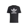 Adidas Adicolor Trefoil Tee Black Men Streetwear IU2364