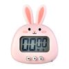 Digital Kitchen Timer Cute Bunny Magnetic Precise Easy Operation Clear Alarm Cooking Timer for Family School Office