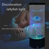New Home Decoration Jellyfish Lamp Colorful Color Changing Remote Control Led Mood Atmosphere Simulation Jellyfish Lamp Table La