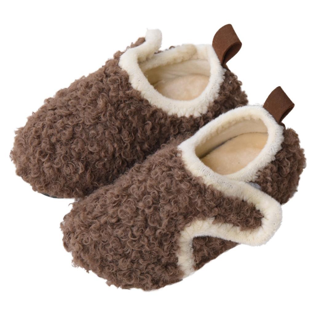 Children's Floor Socks and Shoes for Indoor Walking, Autumn and Winter Styles, Anti Slip Soles, Cooling Insulation,Warmth, with Soles, Socks and Shoes