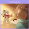 Bear Teddy Cuddle Plush Cute Warrior Teddy Toy Perfect Birthday Gift Kids For