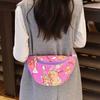 Childrens Fashionable Trendy Chest Bag Featuring Colorful Anime Prints Kids For