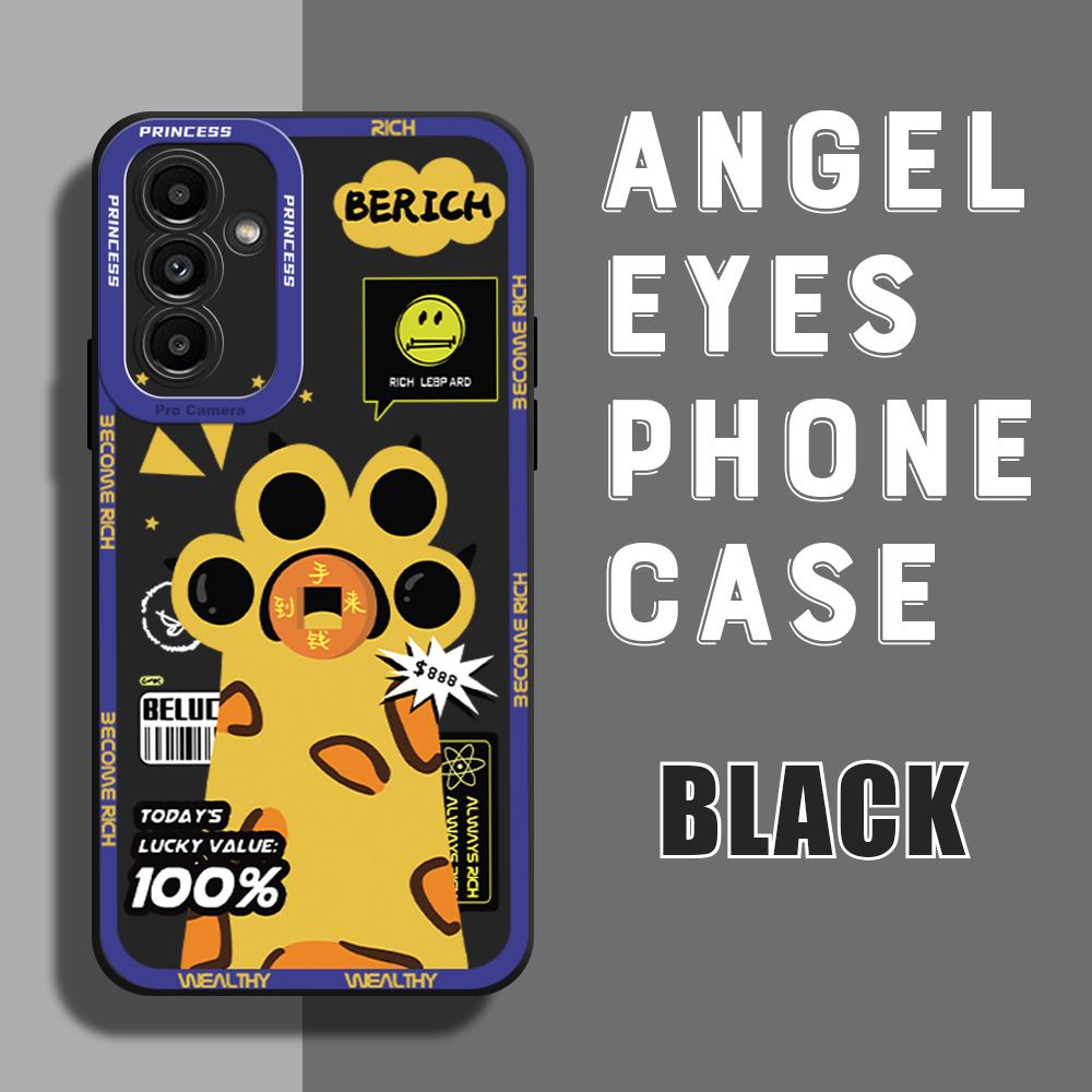 Phone Case Soft Rubber TPU Cellphone Casing Full Cover Camera Protection Design Shockproof Cover for Samsung