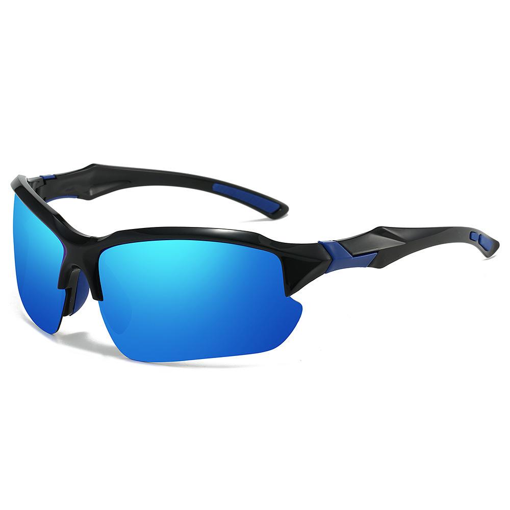 Men Polarized Fashionable Sports Glasses Windproof Running Fishing Suitable for Baseball Golf and Driving