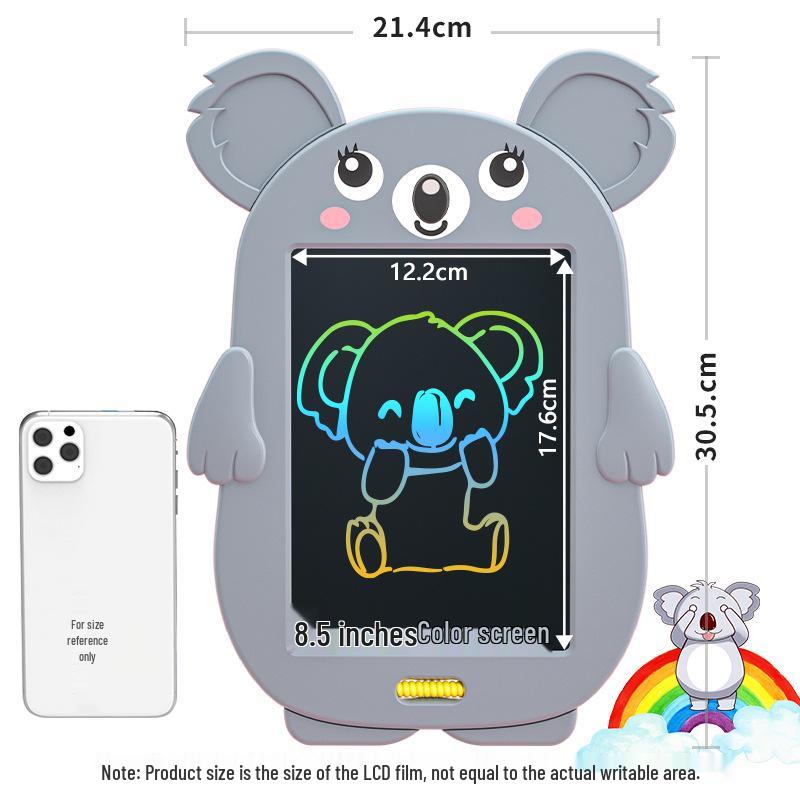 8.5" Cartoon LCD Writing Tablet - Children's Drawing & Doodle Board