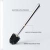 Bucket Brush Set for Cleaning Toilets Detachable Toilet Brush Floor-Standing Punch Free Long Handle Toilet Brush Bathroom