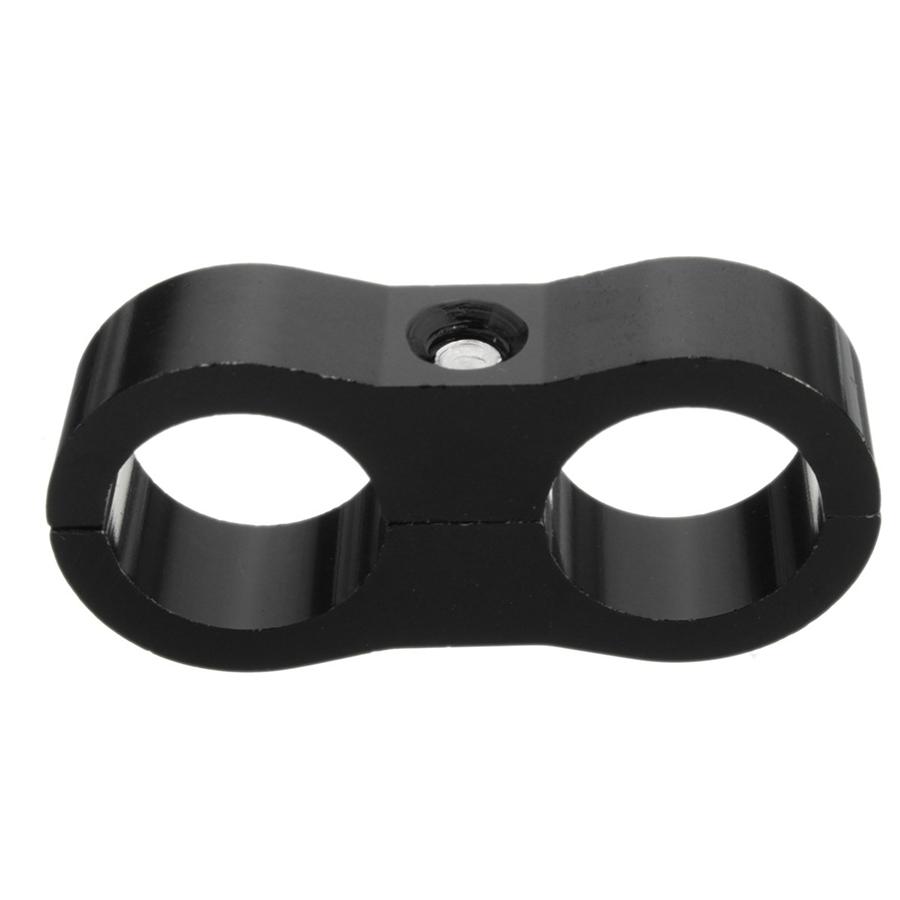 8x Хомут-разделитель шланга Фитинг Соединитель 4AN 11мм Для армированного масло-топливного шланга