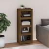 VidaXL Bookcase Honey Brown 50x35x125.5 Cm Solid Pine Wood 821712