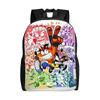 Crash Bandicoot Cartoon Backpack Daypack for Hiking Anime Bag Notebook Bag-LDYH313