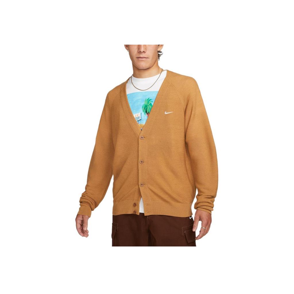 Nike SB Skateboard Cardigan (Asia Sizing) Elemental Gold Men Streetwear DQ6307-722