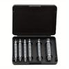 6-Piece Damaged Screw Extractor Bit Kit with Toolbox