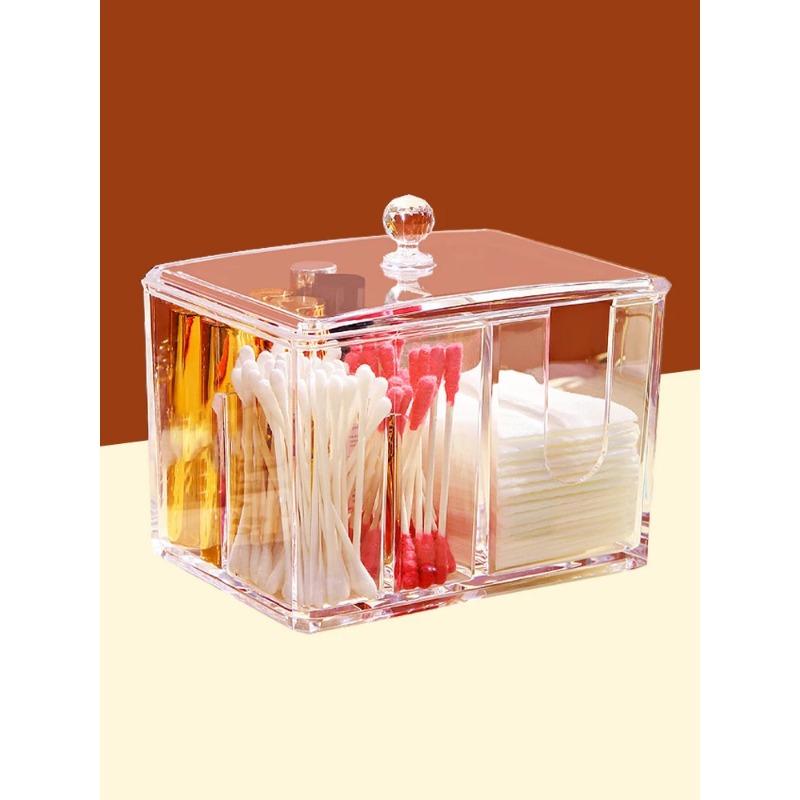 Makeup Organizer Transparent Lipstick Storage Box Nail Polish Lip Gloss Holder Display Stand Rack Cosmetic Jewelry Case