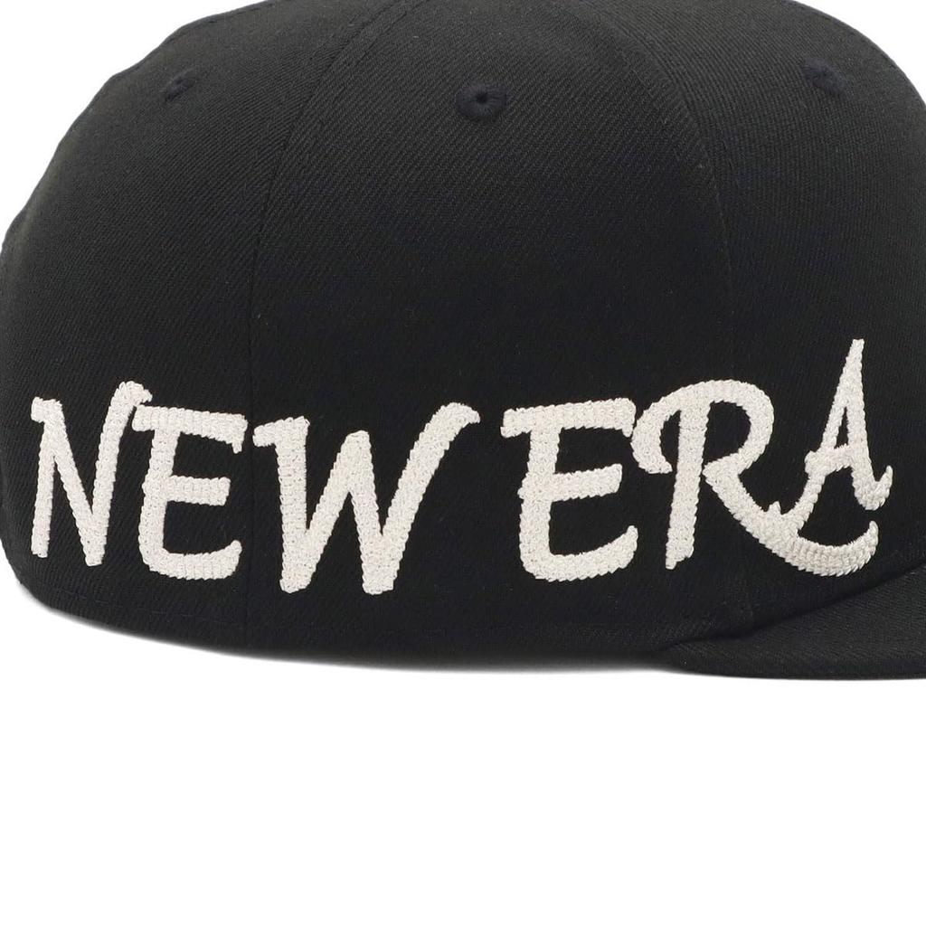 [New Era] Cap 9FIFTY Chain Stitch Black ML 950 NEW WORDMARK CHAIN BLK CHR