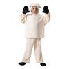 Children Kids Sheep Costume Lamb Christmas Nativity Outfit Halloween Party Cosplay Fancy Dress