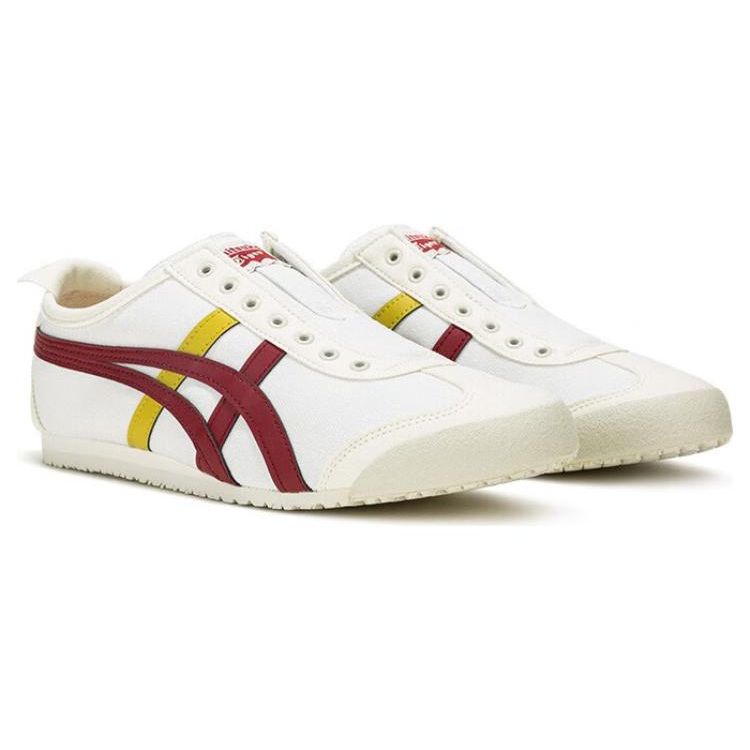 ONITSUKA TIGER Mexico 66 Slip-On Cream Beet Juice Unisex Sneakers 1183A360-123