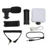 Professional Smartphone Vlog Shooting Kits with with Tripod Fill Light Mic for Camera Recording
