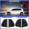 For VW Golf 5 MK5 2003-2010 Car Rear Window Side Vent Shutter Louver Cover Trim Exterior Accessories Body Kits